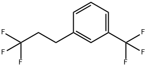 1-(Trifluoromethyl)-3-(3,3,3-trifluoropropyl)-benzene Structure