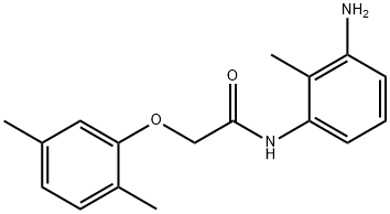 N-(3-Amino-2-methylphenyl)-2-(2,5-dimethylphenoxy)acetamide Structure