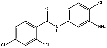 N-(3-Amino-4-chlorophenyl)-2,4-dichlorobenzamide Structure