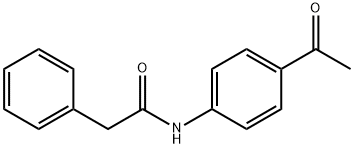 N-(4-Acetylphenyl)-2-phenylacetamide Structure