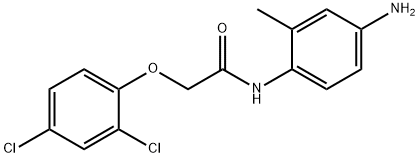 N-(4-Amino-2-methylphenyl)-2-(2,4-dichlorophenoxy)acetamide Structure