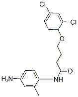 N-(4-Amino-2-methylphenyl)-4-(2,4-dichlorophenoxy)butanamide,1020057-23-1,结构式