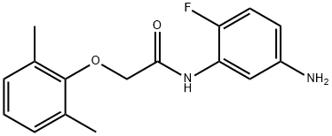 N-(5-Amino-2-fluorophenyl)-2-(2,6-dimethylphenoxy)acetamide|