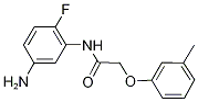 N-(5-Amino-2-fluorophenyl)-2-(3-methylphenoxy)-acetamide Structure