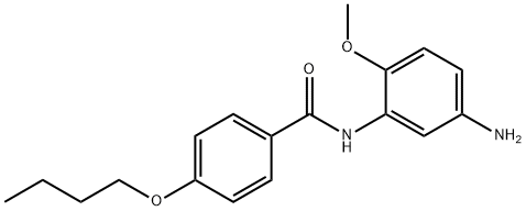 N-(5-Amino-2-methoxyphenyl)-4-butoxybenzamide Structure