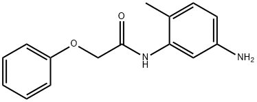 N-(5-Amino-2-methylphenyl)-2-phenoxyacetamide,954566-83-7,结构式