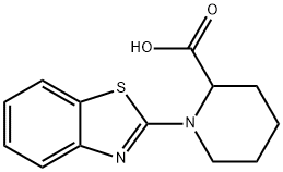 1-(1,3-benzothiazol-2-yl)piperidine-2-carboxylic acid Structure
