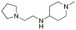 1-甲基-N-(2-吡咯烷-1-基乙基)哌啶-4-胺,,结构式