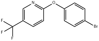 2-(4-bromophenoxy)-5-(trifluoromethyl)pyridine Struktur
