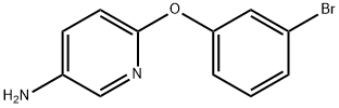 6-(3-bromophenoxy)pyridin-3-amine Structure