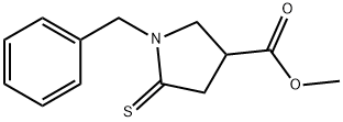 Methyl  1-Benzyl-5-thioxopyrrolidine-3-carboxylate Struktur