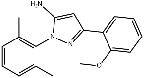 1-(2,6-dimethylphenyl)-3-(2-methoxyphenyl)-1H-pyrazol-5-amine|1-(2,6-二甲基苯基)-3-(2-甲氧苯基)-1H-吡唑-5-胺