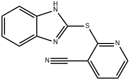 2-(1H-benzimidazol-2-ylthio)nicotinonitrile,1019473-54-1,结构式