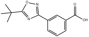 3-(5-叔丁基-1,2,4-恶二唑-3-基)苯甲酸,775304-06-8,结构式