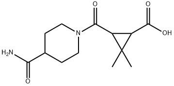 1142215-21-1 3-{[4-(aminocarbonyl)piperidin-1-yl]carbonyl}-2,2-dimethylcyclopropanecarboxylic acid