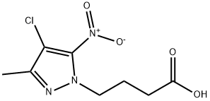 4-(4-chloro-3-methyl-5-nitro-1H-pyrazol-1-yl)butanoic acid,1170804-87-1,结构式