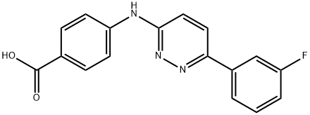 4-{[6-(3-fluorophenyl)pyridazin-3-yl]amino}benzoic acid|4-{[6-(3-氟苯基)哒嗪-3-基]氨基}苯甲酸