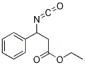 ethyl 3-isocyanato-3-phenylpropanoate Struktur