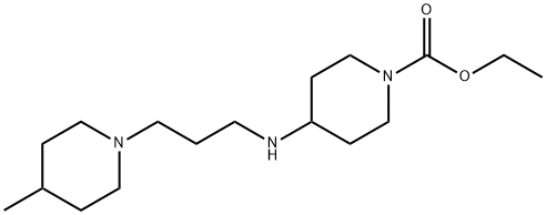 ethyl 4-{[3-(4-methylpiperidin-1-yl)propyl]amino}piperidine-1-carboxylate|4-{[3-(4-甲基哌啶-1-基)丙基]氨基}哌啶-1-甲酸乙酯