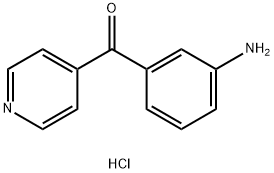 (3-aminophenyl)(pyridin-4-yl)methanone dihydrochloride Structure