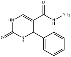 2-氧代-4-苯基-1,2,3,4-四氢嘧啶-5-卡巴肼 结构式