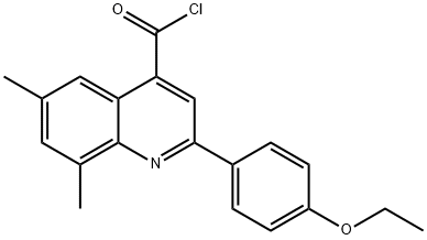 1160262-87-2 2-(4-乙氧苯基)-6,8-二甲基喹啉-4-甲酰氯