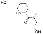 N-Ethyl-N-(2-hydroxyethyl)-2-piperidinecarboxamide hydrochloride Structure