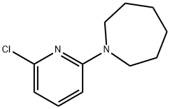 1-(6-Chloro-2-pyridinyl)azepane Struktur