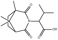 3-Methyl-2-(1,8,8-trimethyl-2,4-dioxo-3-aza-bicyclo[3.2.1]oct-3-yl)-butyric acid,1009549-80-7,结构式