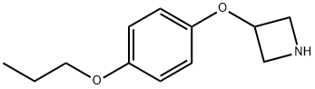 3-(4-Propoxyphenoxy)azetidine Struktur