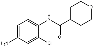 N-(4-Amino-2-chlorophenyl)tetrahydro-2H-pyran-4-carboxamide|