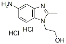 2-(5-Amino-2-methyl-benzoimidazol-1-yl)-ethanoldihydrochloride 结构式