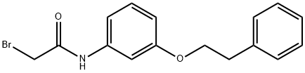 2-Bromo-N-[3-(phenethyloxy)phenyl]acetamide,71218-43-4,结构式