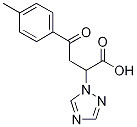 4-Oxo-4-p-tolyl-2-[1,2,4]triazol-1-yl-butyric acid 结构式