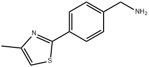 4-(4-Methyl-thiazol-2-yl)-benzylamine Structure