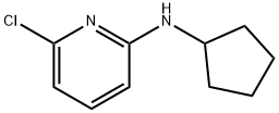 6-Chloro-N-cyclopentyl-2-pyridinamine Structure