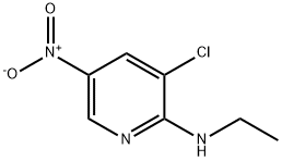 N-(3-Chloro-5-nitro-2-pyridinyl)-N-ethylamine,1160474-57-6,结构式