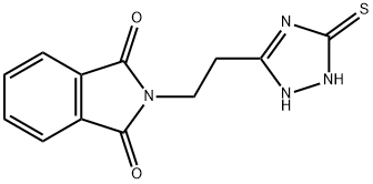 1H-isoindole-1,3(2H)-dione, 2-[2-(5-mercapto-1H-1,2,4-tria|2-[2-(5-硫代-1,2-二氢-1,2,4-三唑-3-基)乙基]异吲哚啉-1,3-二酮