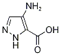 1H-pyrazole-5-carboxylic acid, 4-amino- Structure