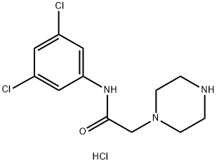 1-piperazineacetamide, N-(3,5-dichlorophenyl)-|N-(3,5-二氯苯基)-2-哌嗪-1-基乙酰胺二盐酸盐