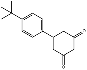 5-(4-tert-Butylphenyl)cyclohexane-1,3-dione Structure