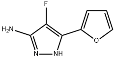 4-Fluoro-3-(furan-2-yl)-1H-pyrazol-5-amine Structure
