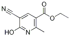 Ethyl 5-cyano-6-hydroxy-2-methylnicotinate 化学構造式