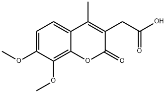 855287-75-1 2-(7,8-二甲氧基-4-甲基-2-氧代-苯并吡喃-3-基)乙酸