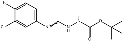 1053655-93-8 N'-[1-Amino-1-(3-chloro-4-fluorophenyl)methylidene ]hydrazinecarboxylic acid tert-butyl ester