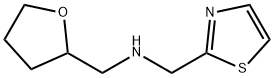(四氢呋喃-2-基甲基)(1,3-噻唑-2-基甲基)胺二盐酸盐 结构式