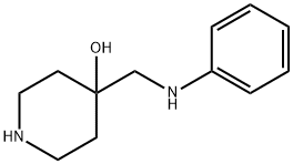 4-[(Phenylamino)methyl]piperidin-4-ol Structure