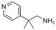 2-Methyl-2-(pyridin-4-yl)propan-1-amine Struktur