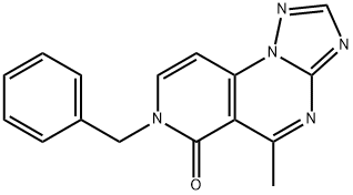 7-Benzyl-5-methylpyrido[3,4-e][1,2,4]triazolo-[1,5-a]pyrimidin-6(7H)-one|7-苄基-5-甲基吡啶并[3,4-E][1,2,4]三唑并[1,5-A]嘧啶-6(7H)-酮