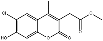 500203-85-0 2-(6-氯-7-羟基-4-甲基-2-氧代-苯并吡喃-3-基)乙酸甲酯
